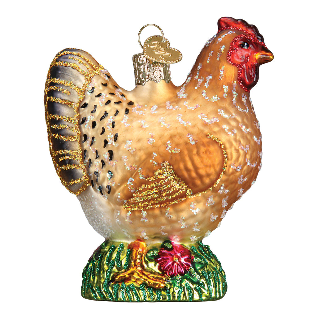 The Spring Chicken Christmas Ornament