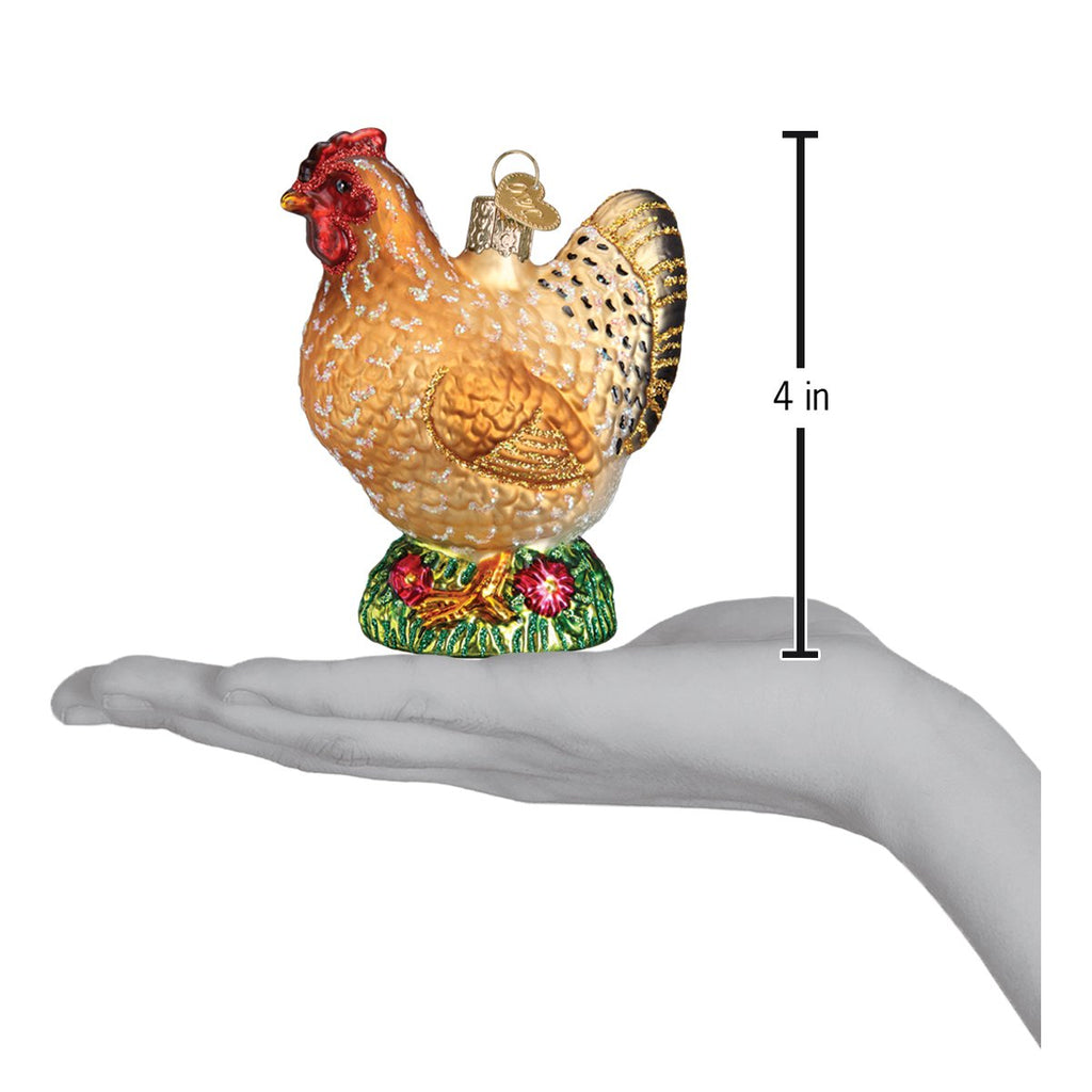 The Spring Chicken Christmas Ornament