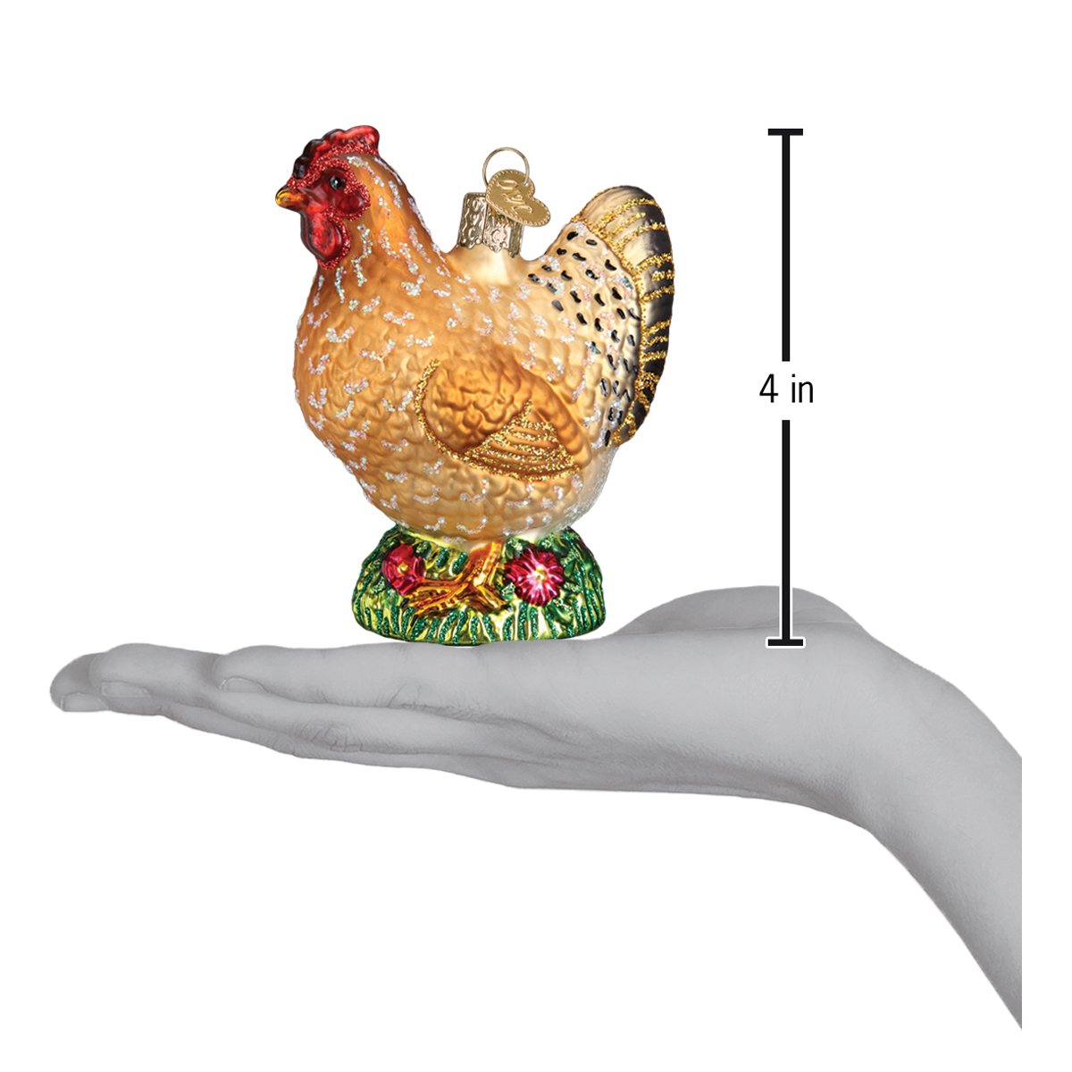 The Spring Chicken Christmas Ornament