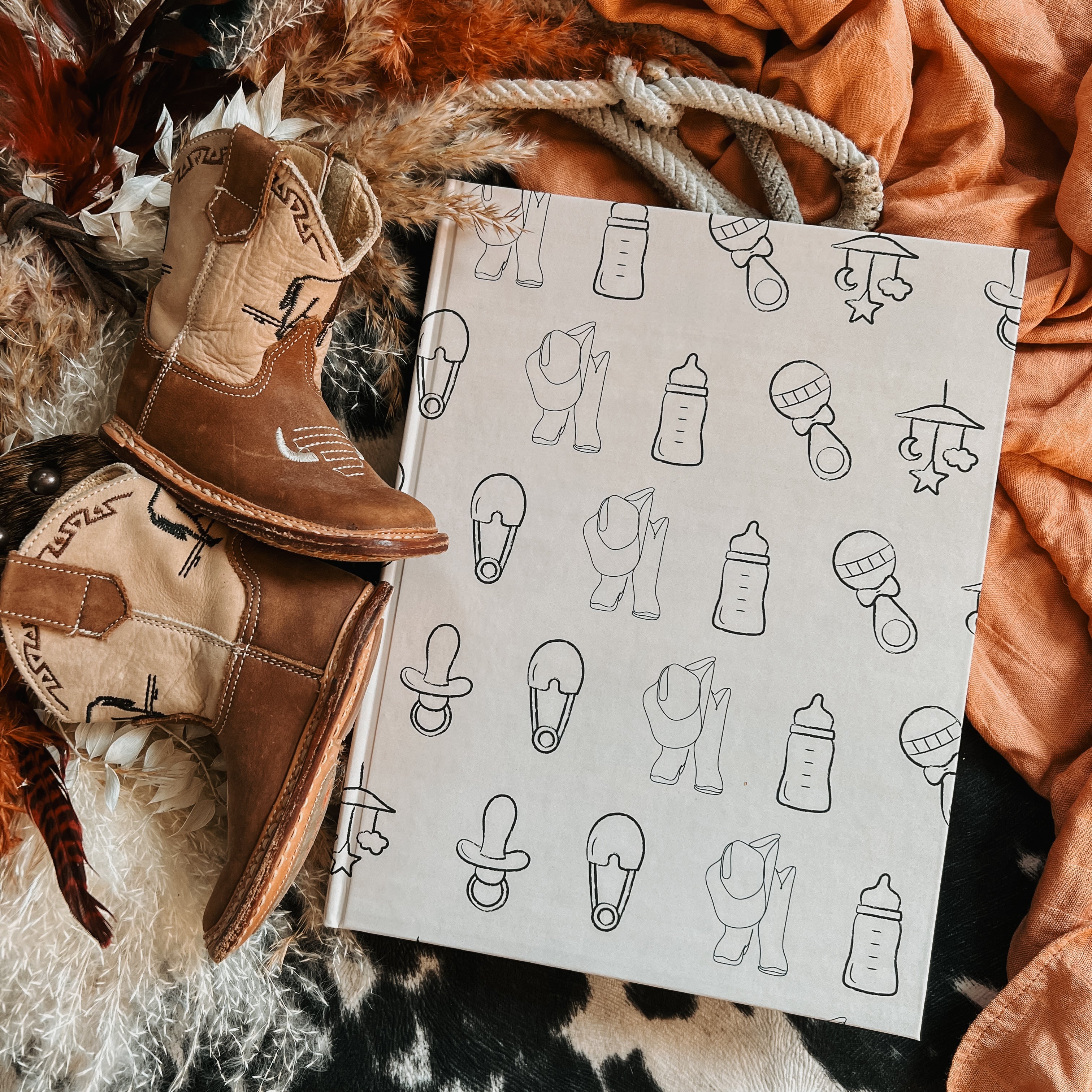 Western Baby Memory Book