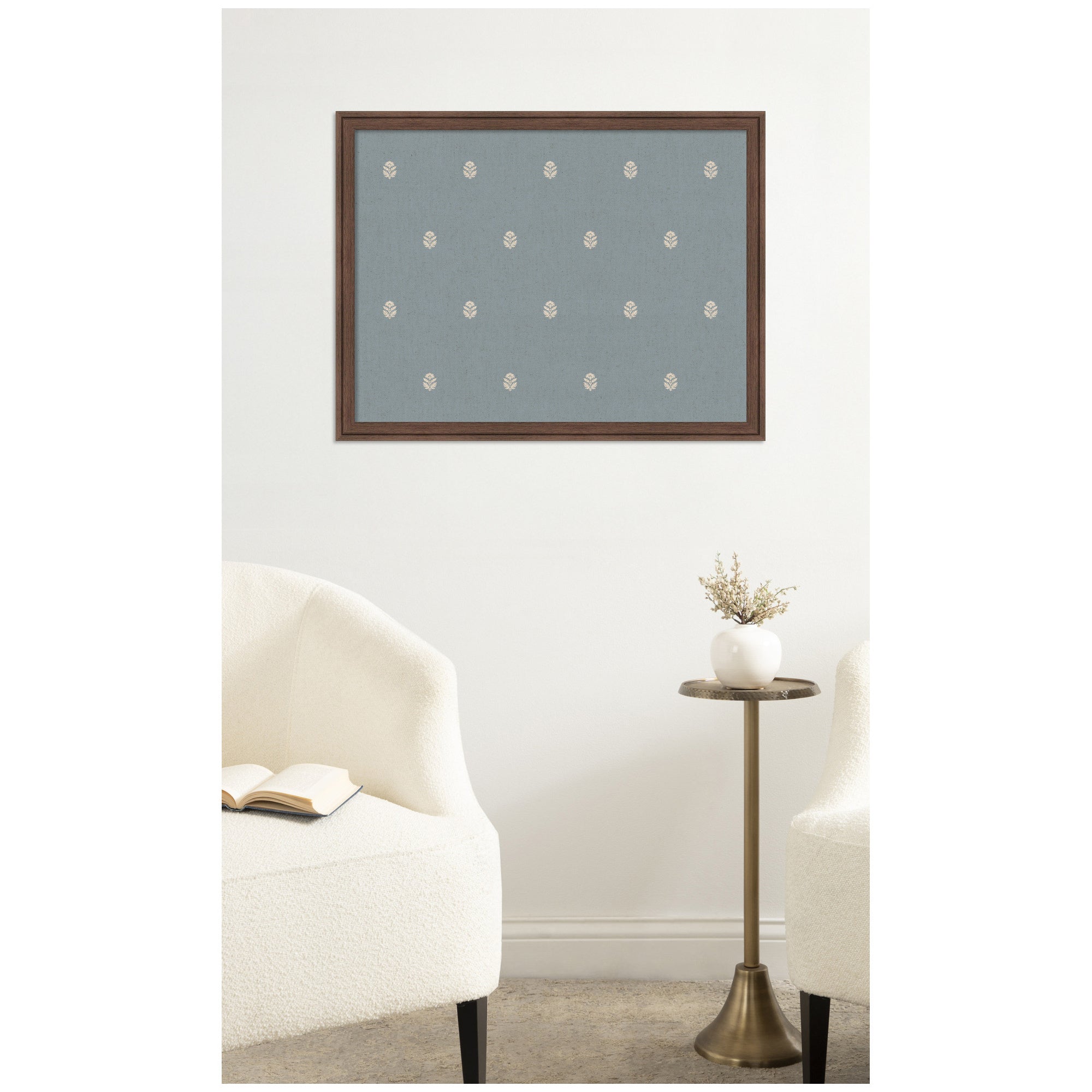 Pinboard | Blue Botanical Block Print