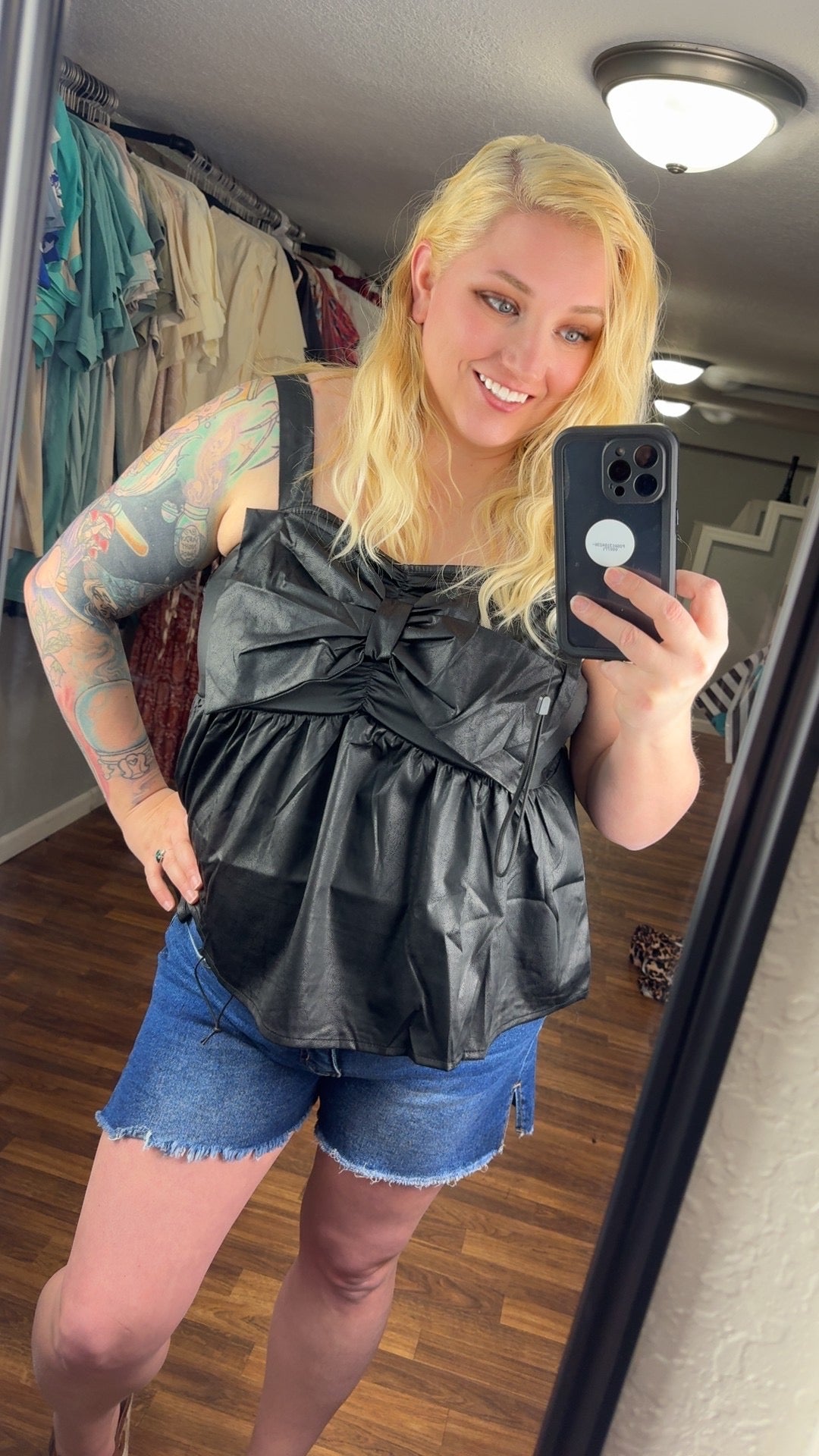The Rodeo Ribbon Tank * MIDNIGHT