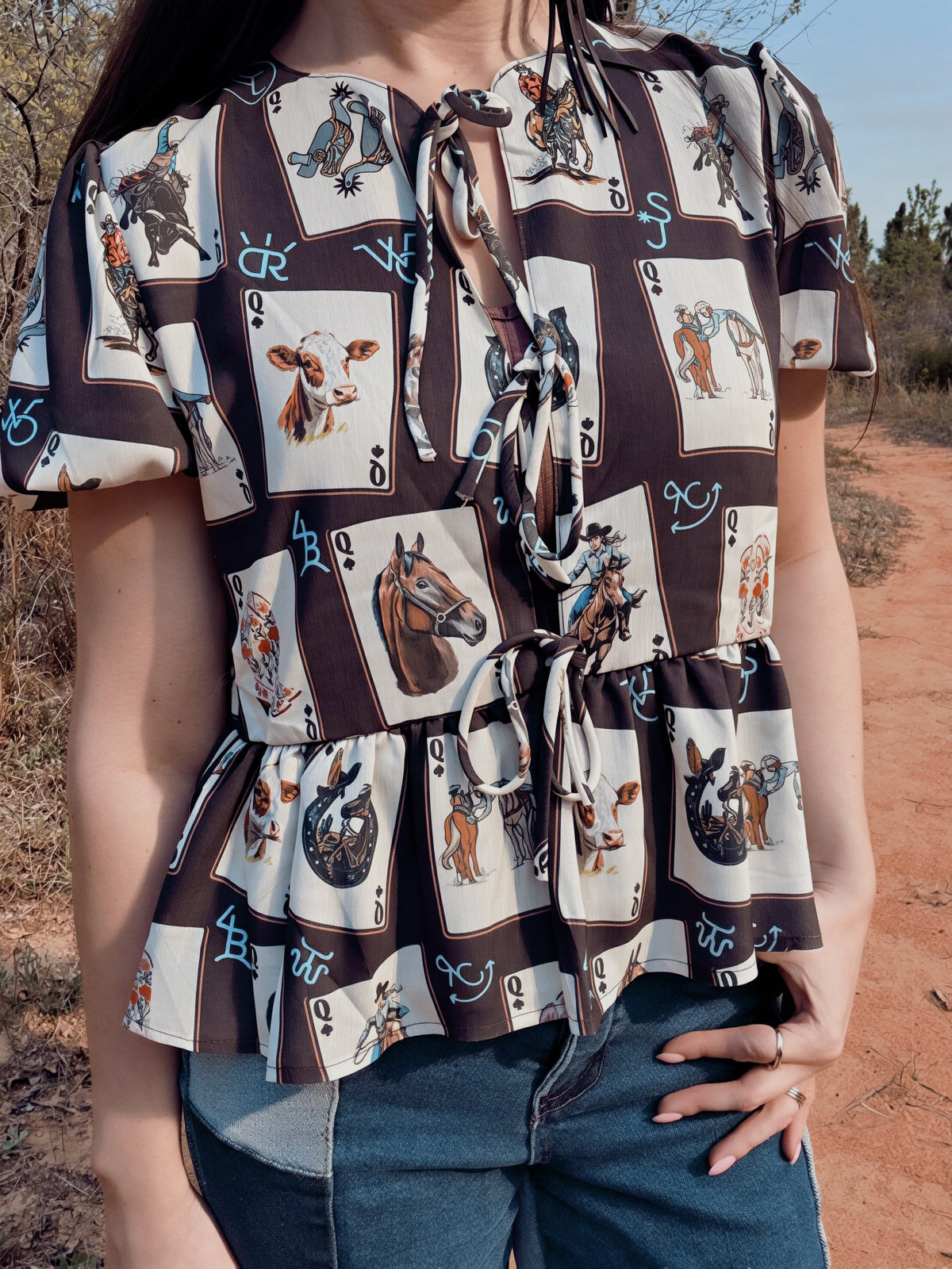 The High Stakes Puff Top