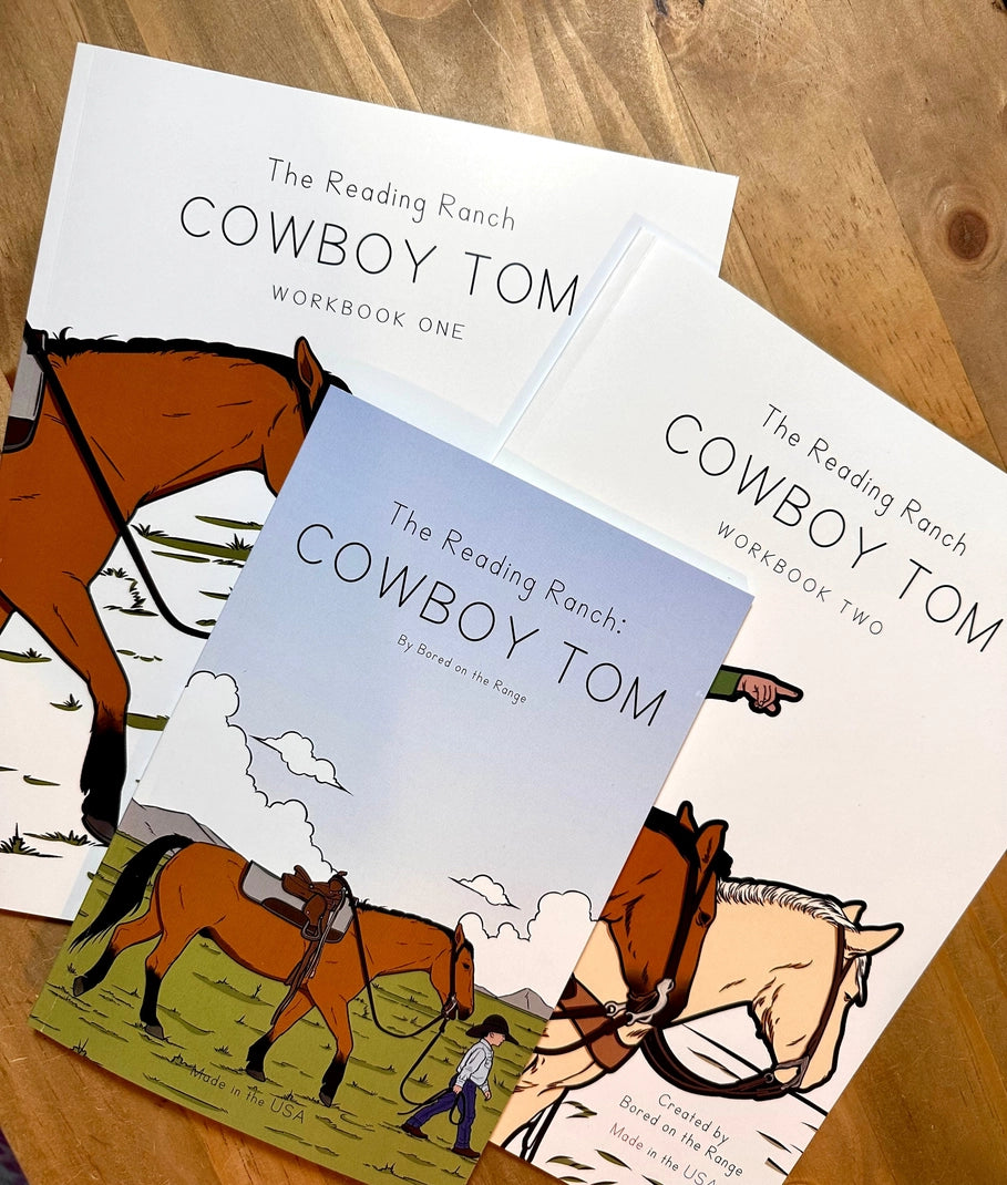 Bored On The Range: The Reading Ranch - Cowboy Tom Storybook
