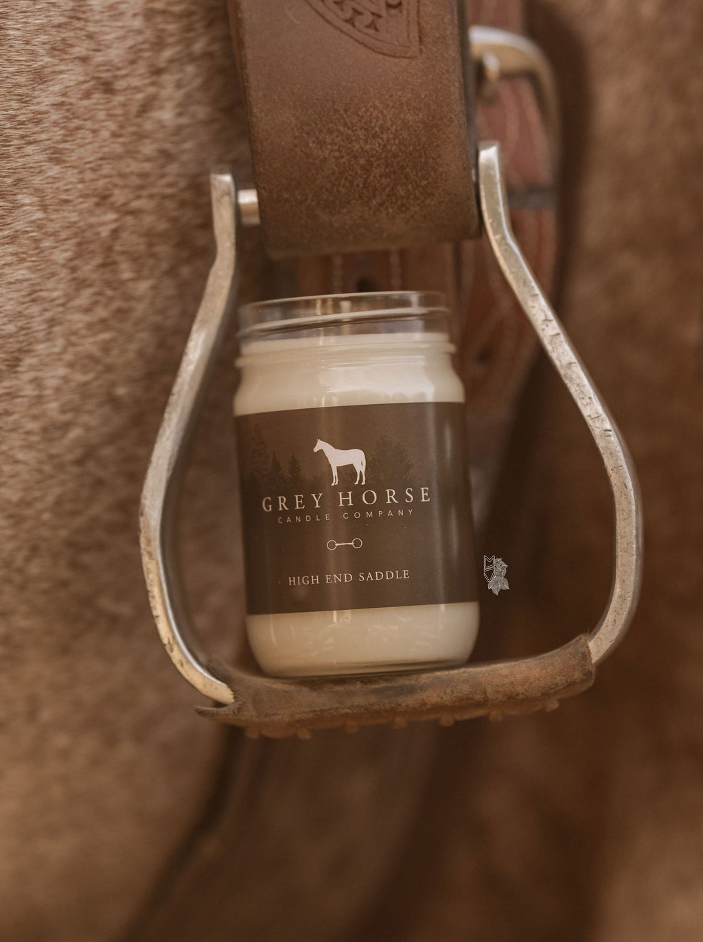 The High End Saddle Candle