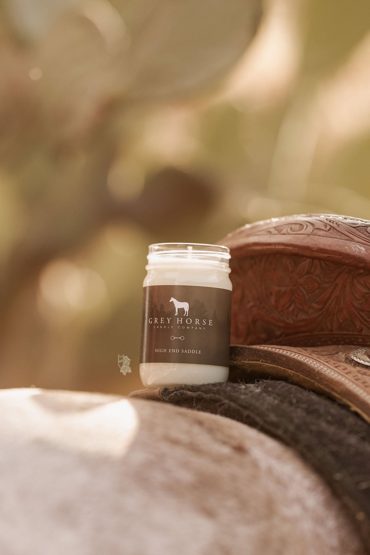 The High End Saddle Candle