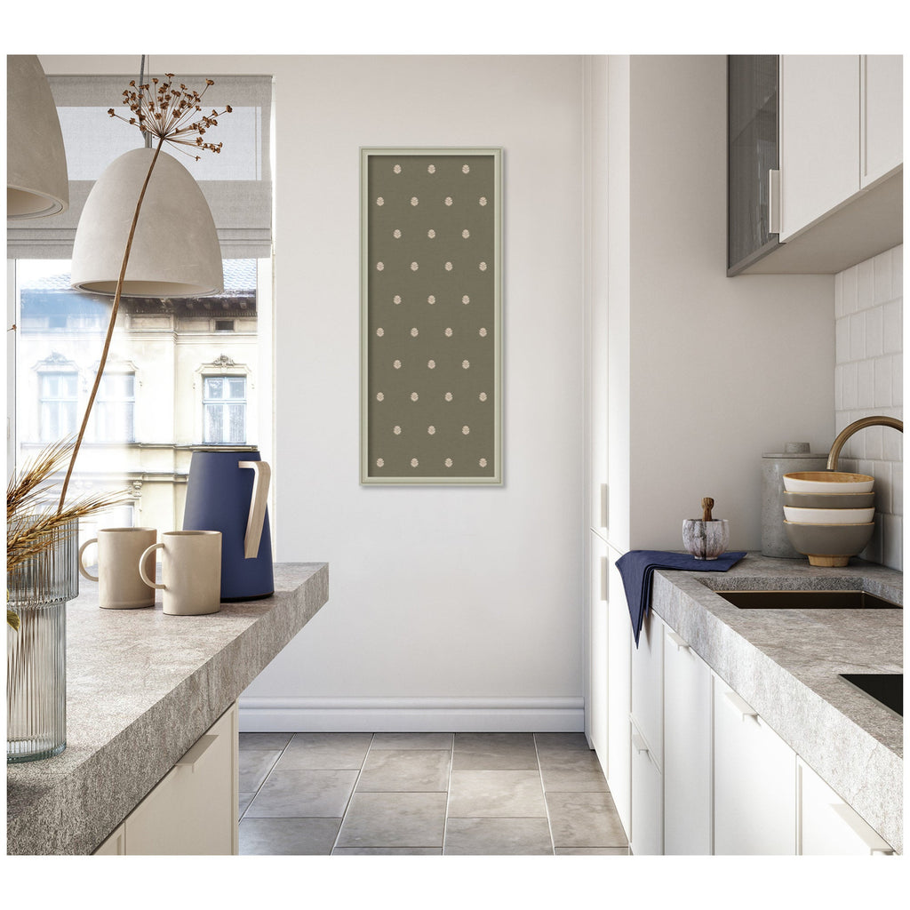 Pinboard | Green Botanical Block Print - Multiple Sizes!