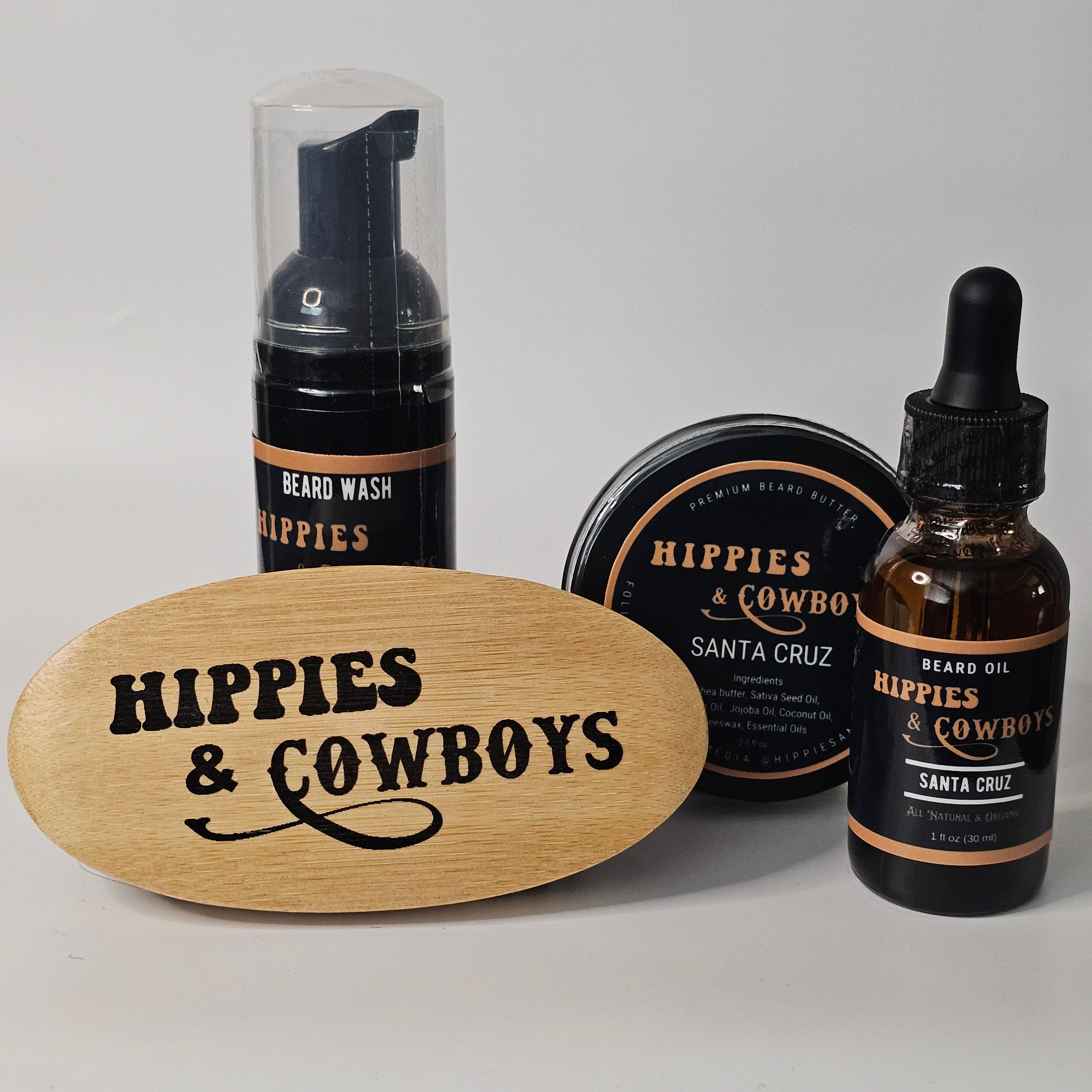 Santa Cruz Beard Wash | Hippies and Cowboys Beard Care