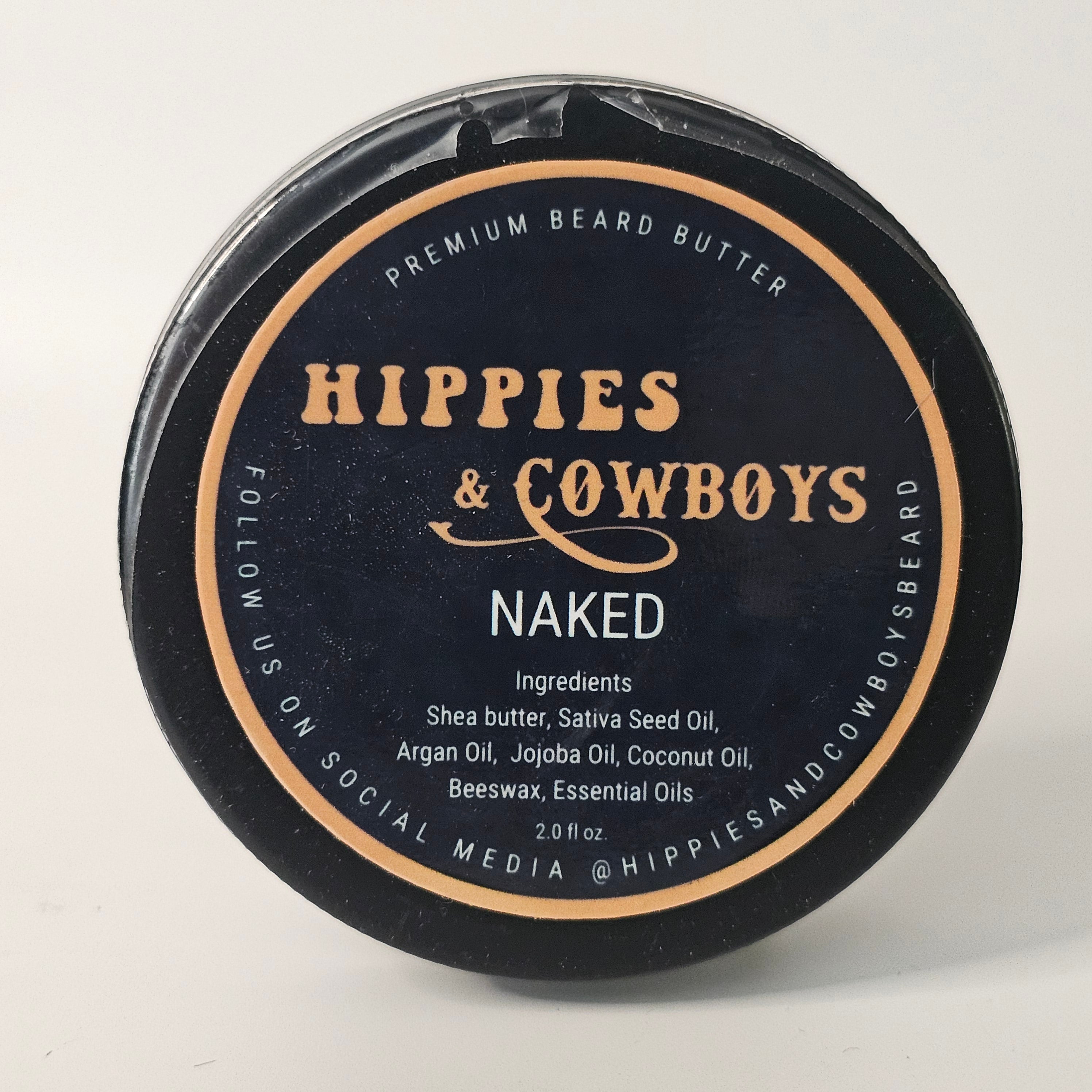 Naked Beard Butter | Hippies and Cowboys Beard Care