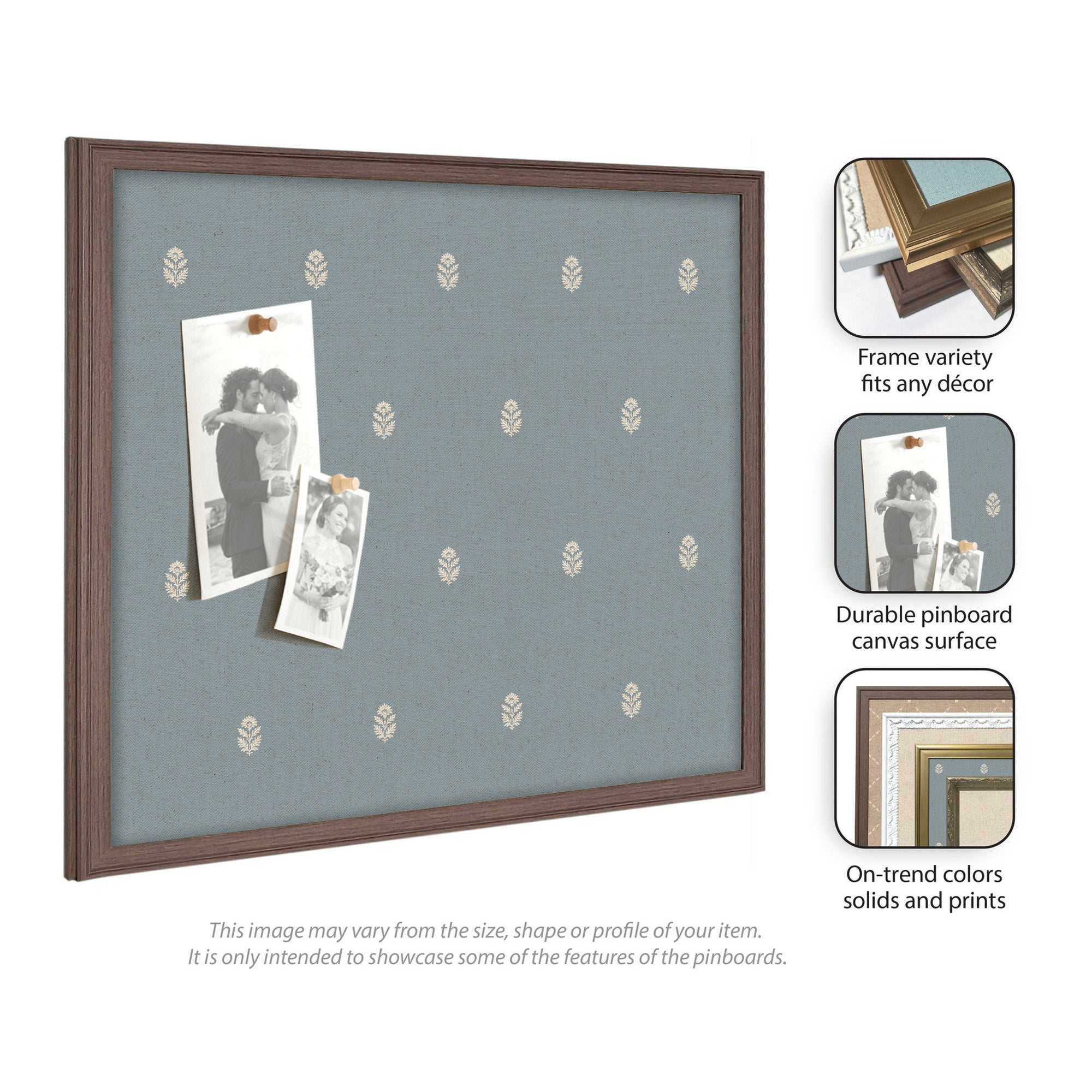 Pinboard | Blue Botanical Block Print