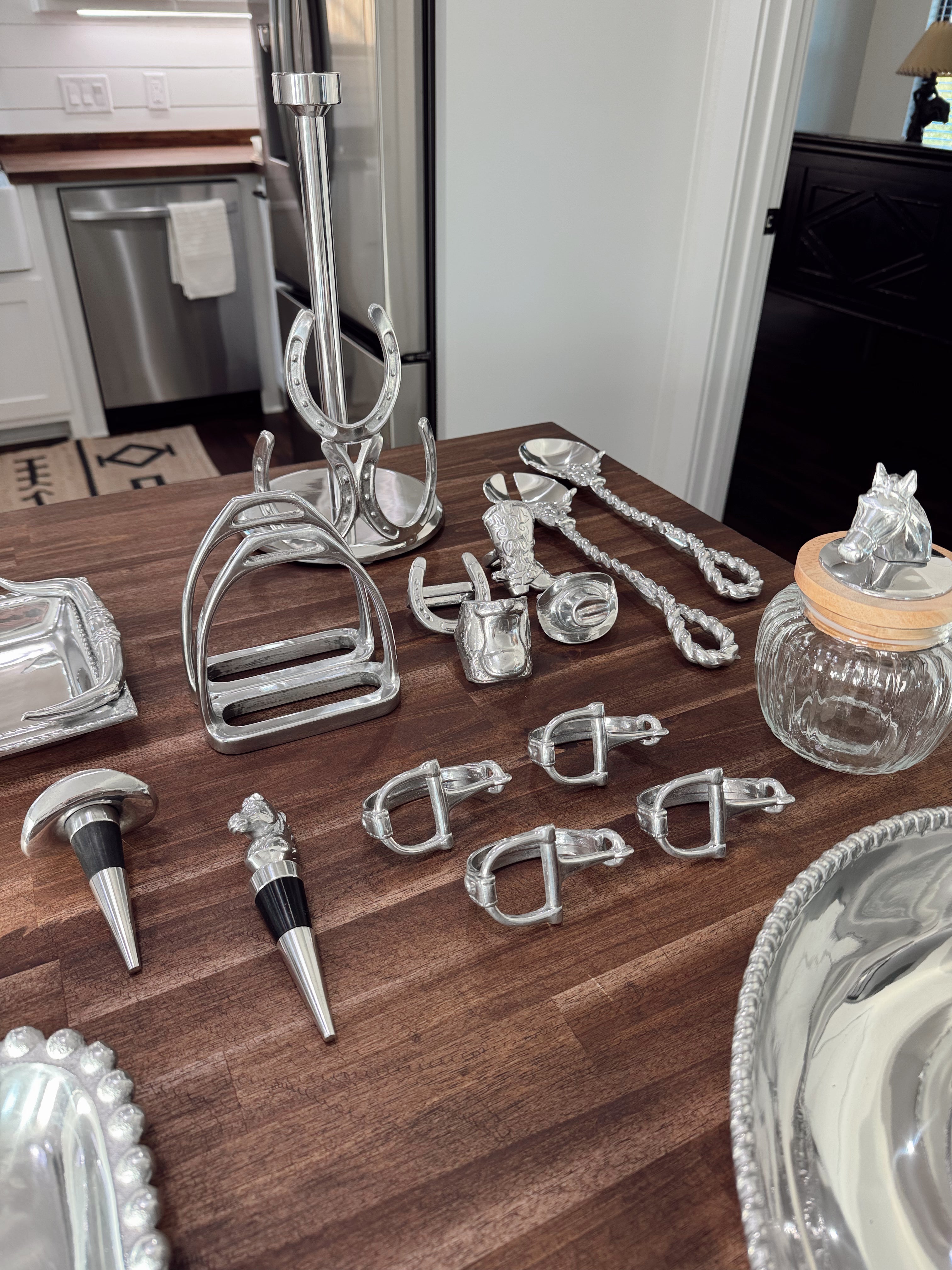 The Horse Bit Napkin Ring Set
