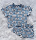 The Blue Western Short Set