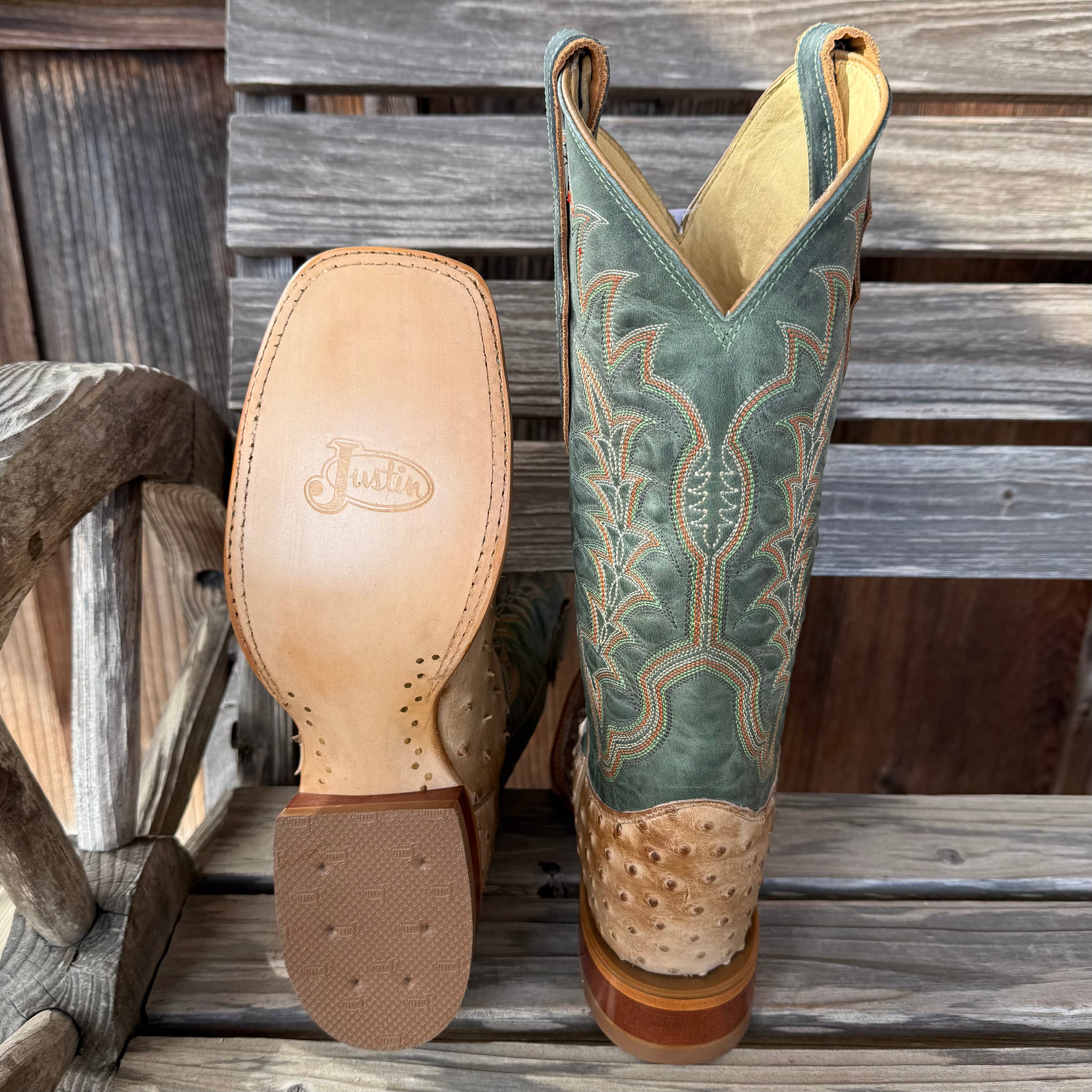 Justin | Men's Ostrich Chisolm Boot