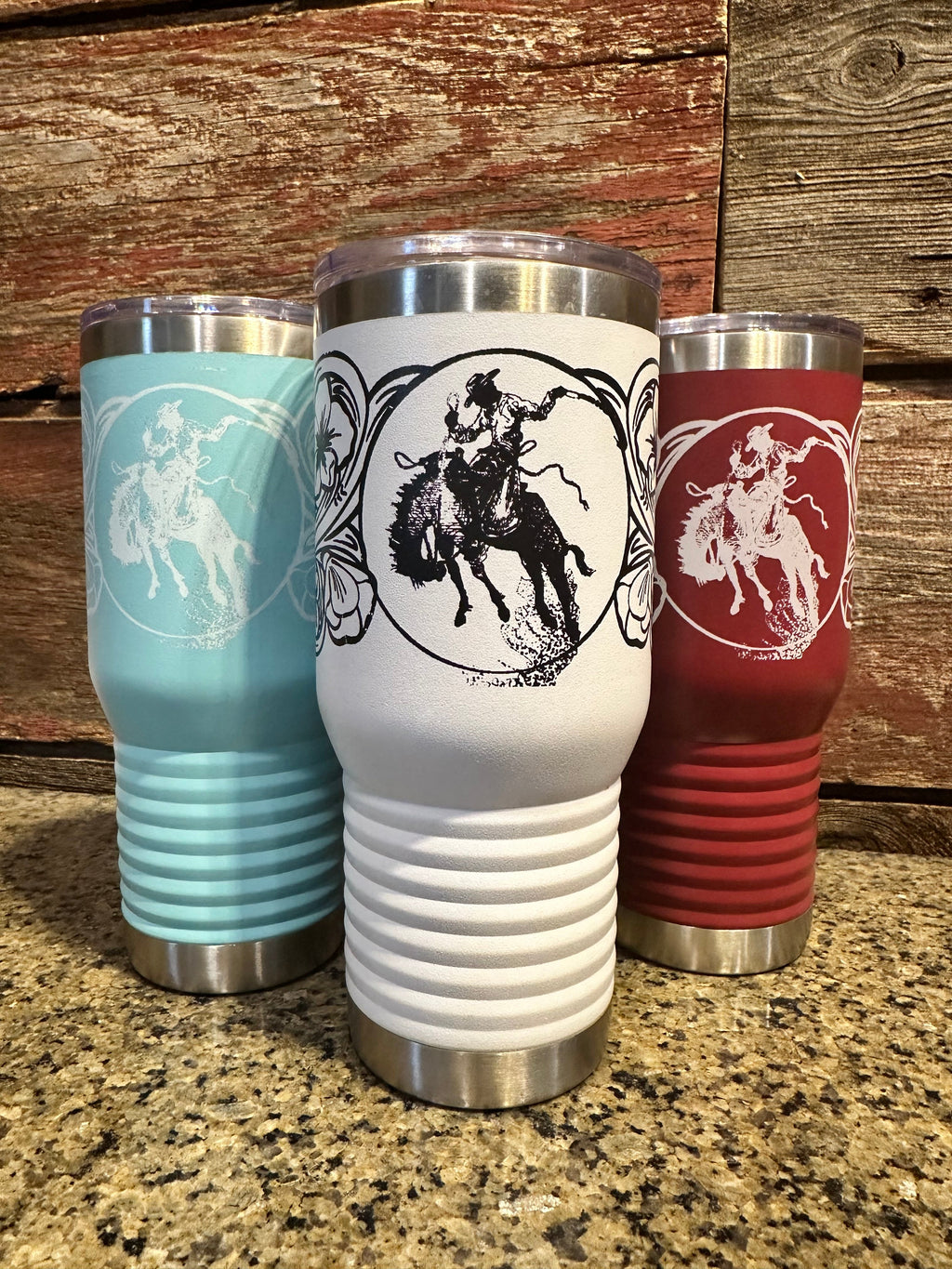 Ranch Bronc 20 oz Tumbler - Choose Your Color!