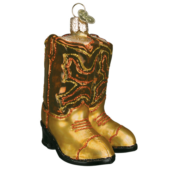 The Cowboy Boots Ornament