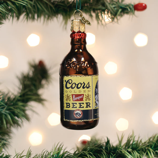 The Coors Banquet Bottle Ornament