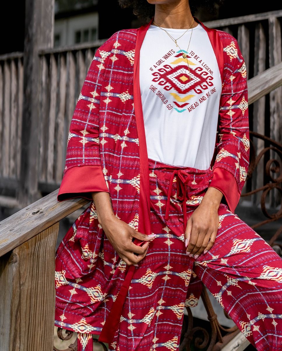Junk Gypsy Aztec Legend Pajama Set