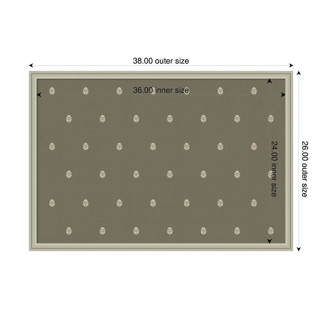 Pinboard | Green Botanical Block Print - Multiple Sizes!
