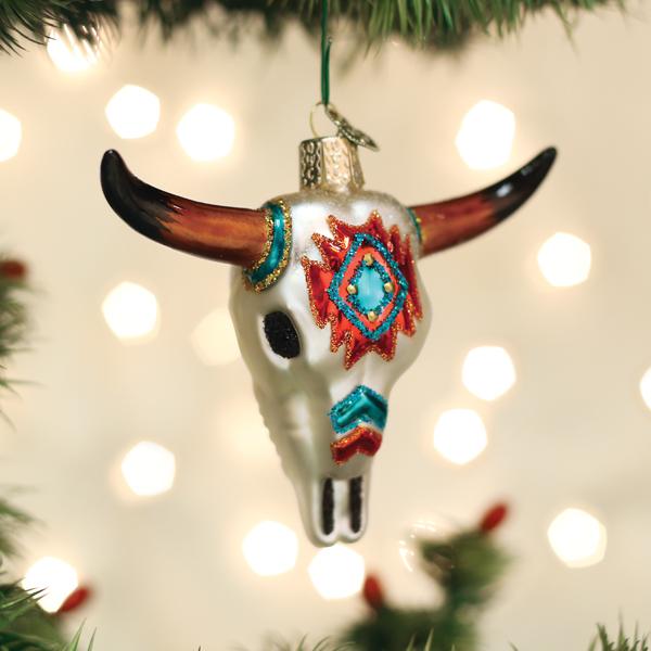The Southwestern Skull Ornament