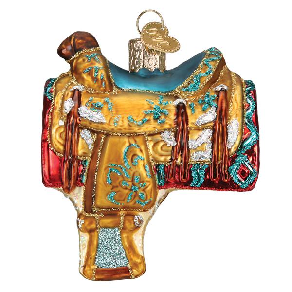 The Western Saddle Ornament