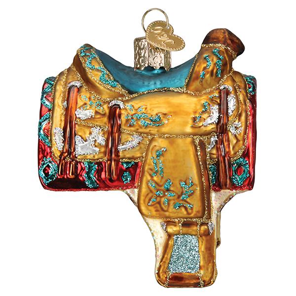 The Western Saddle Ornament