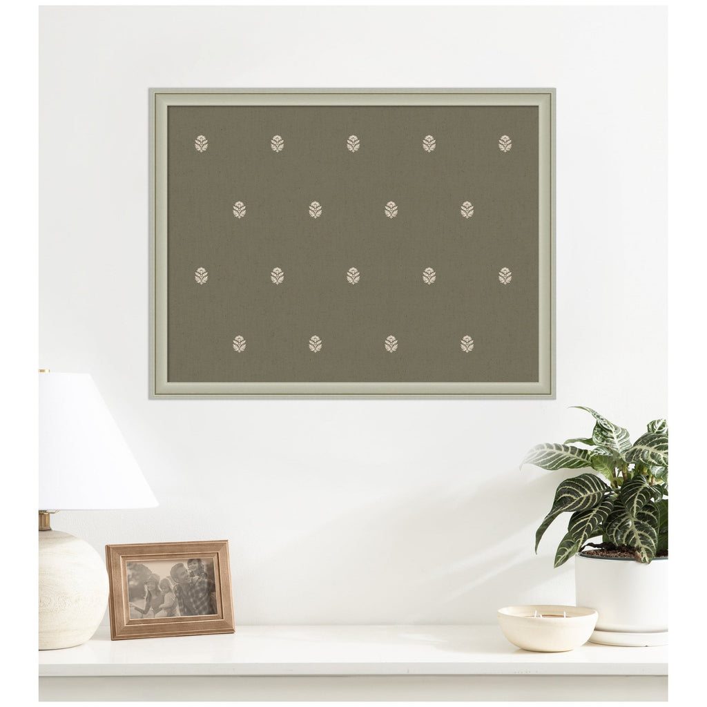Pinboard | Green Botanical Block Print - Multiple Sizes!
