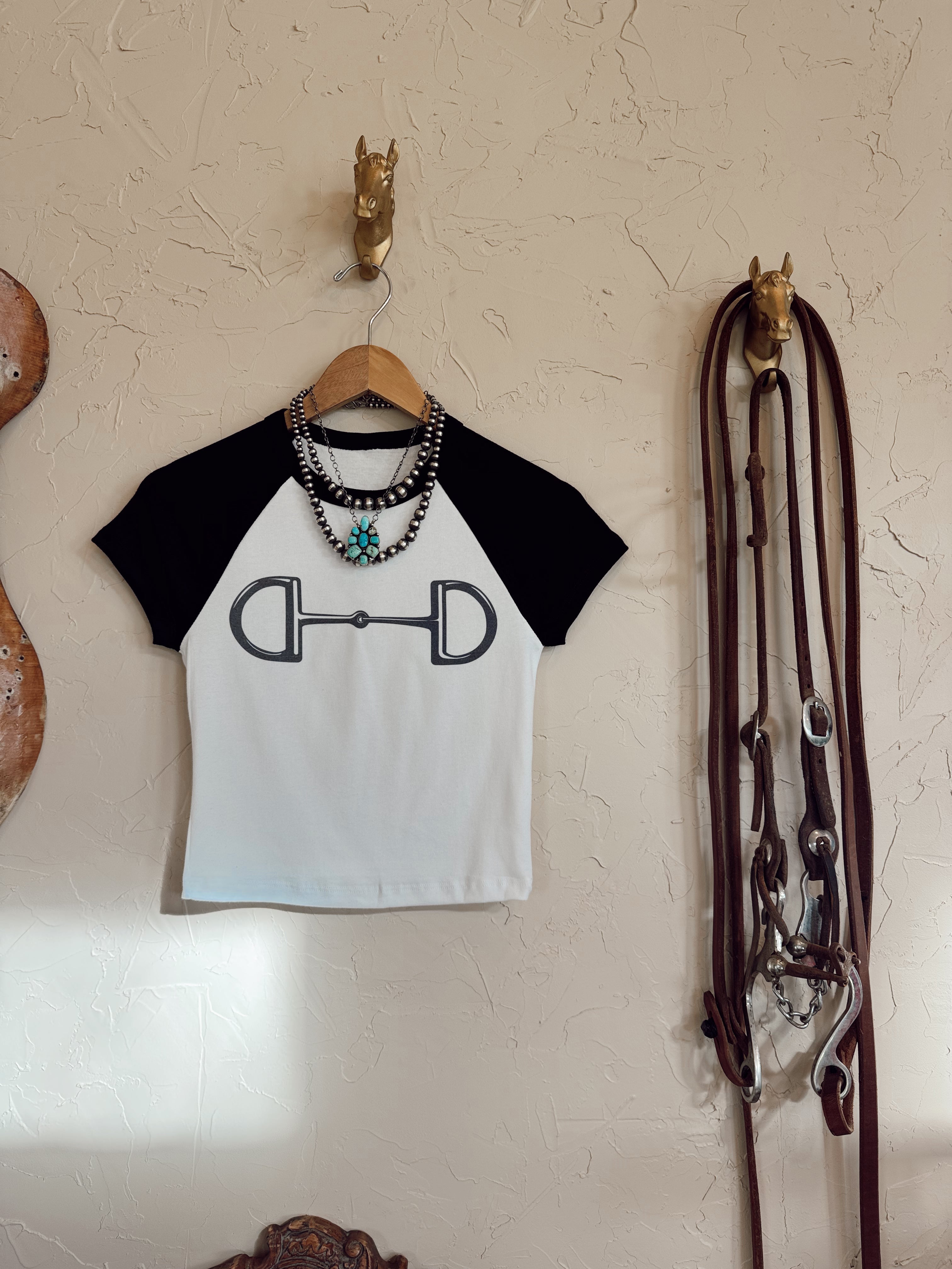 The Snaffle Bit Raglan Top