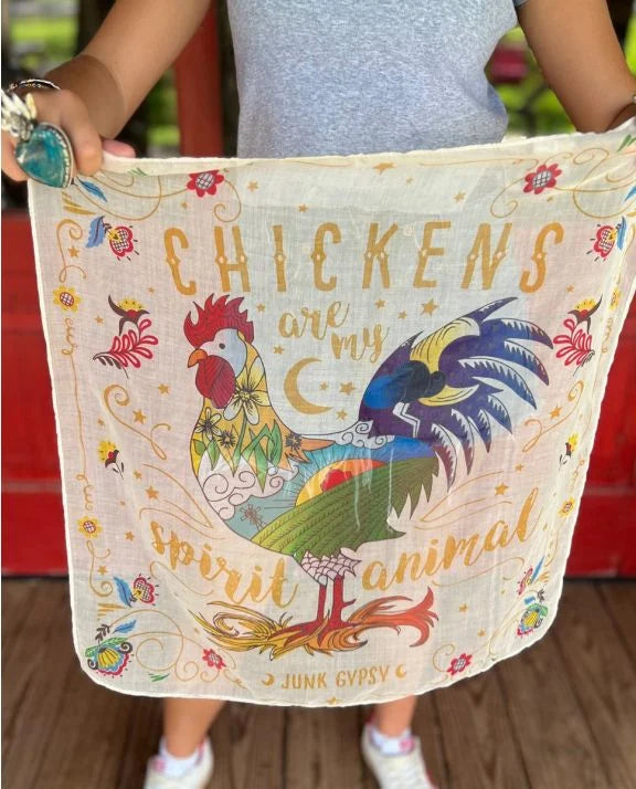 Junk Gypsy Chicken Spirit Animal Bandana