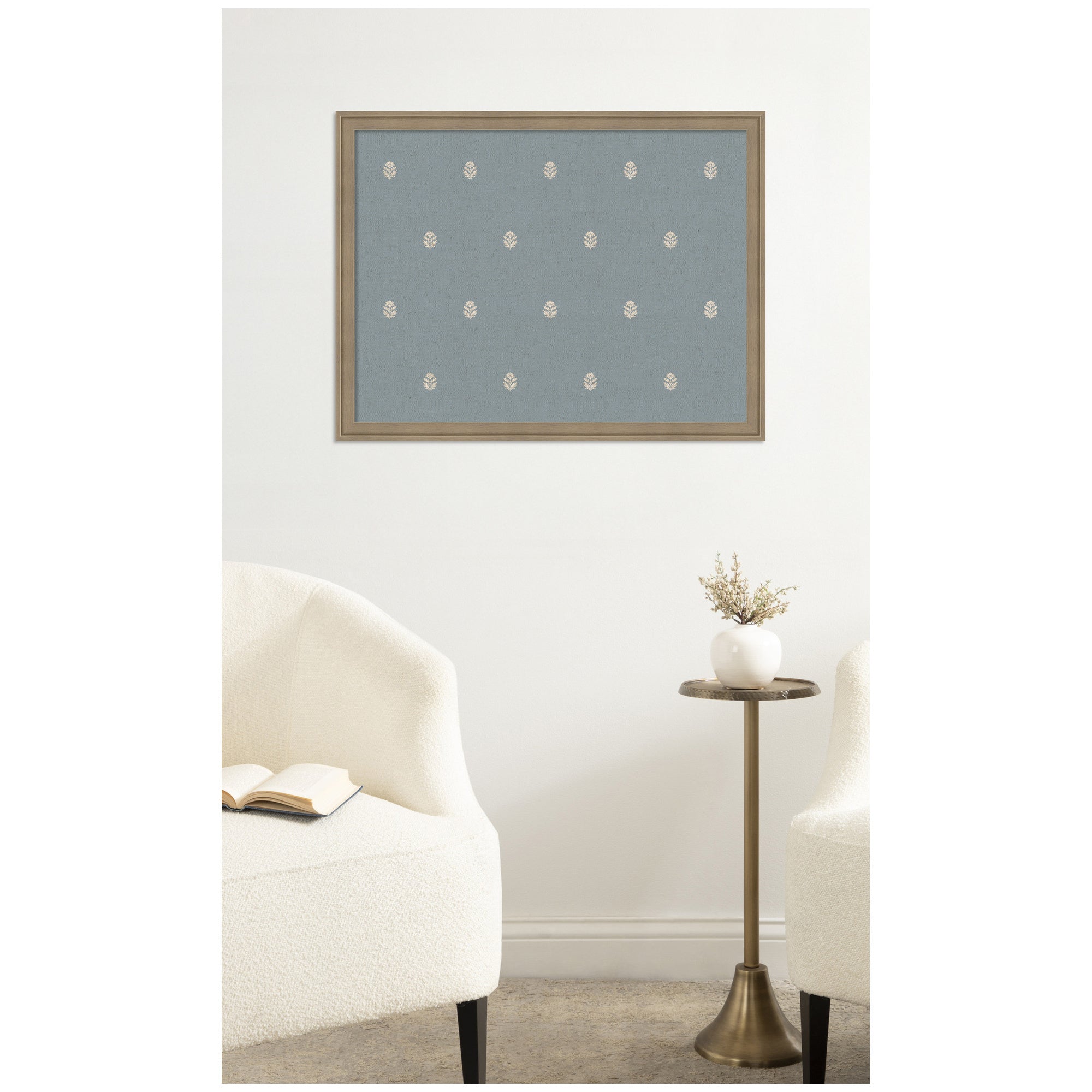 Pinboard | Blue Botanical Block Print