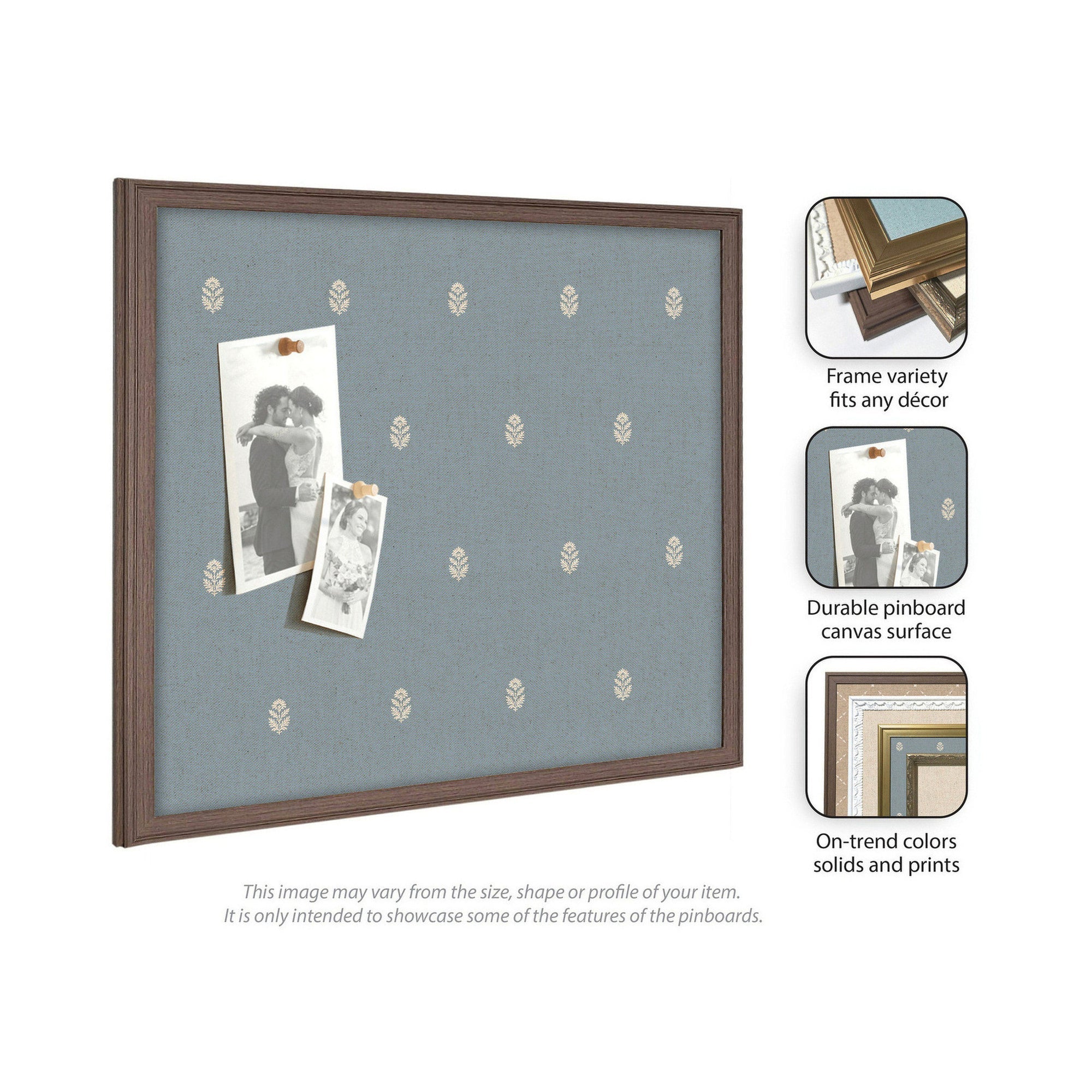 Pinboard | Blue Botanical Block Print