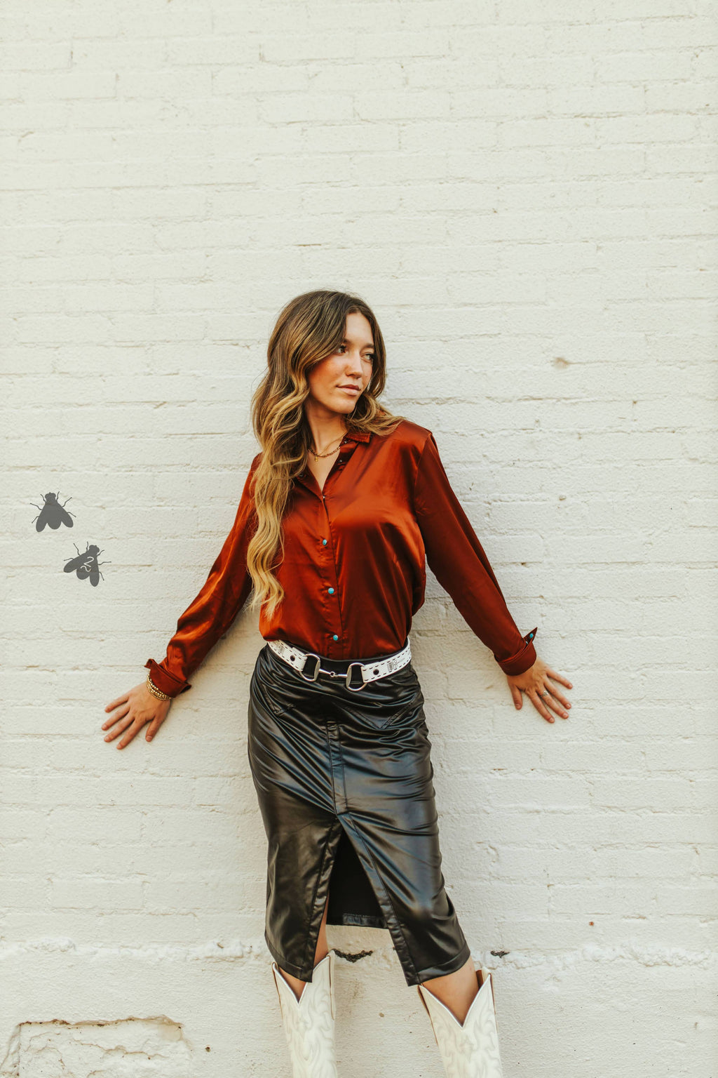 The Rosalie Bootstitch Statement Belt