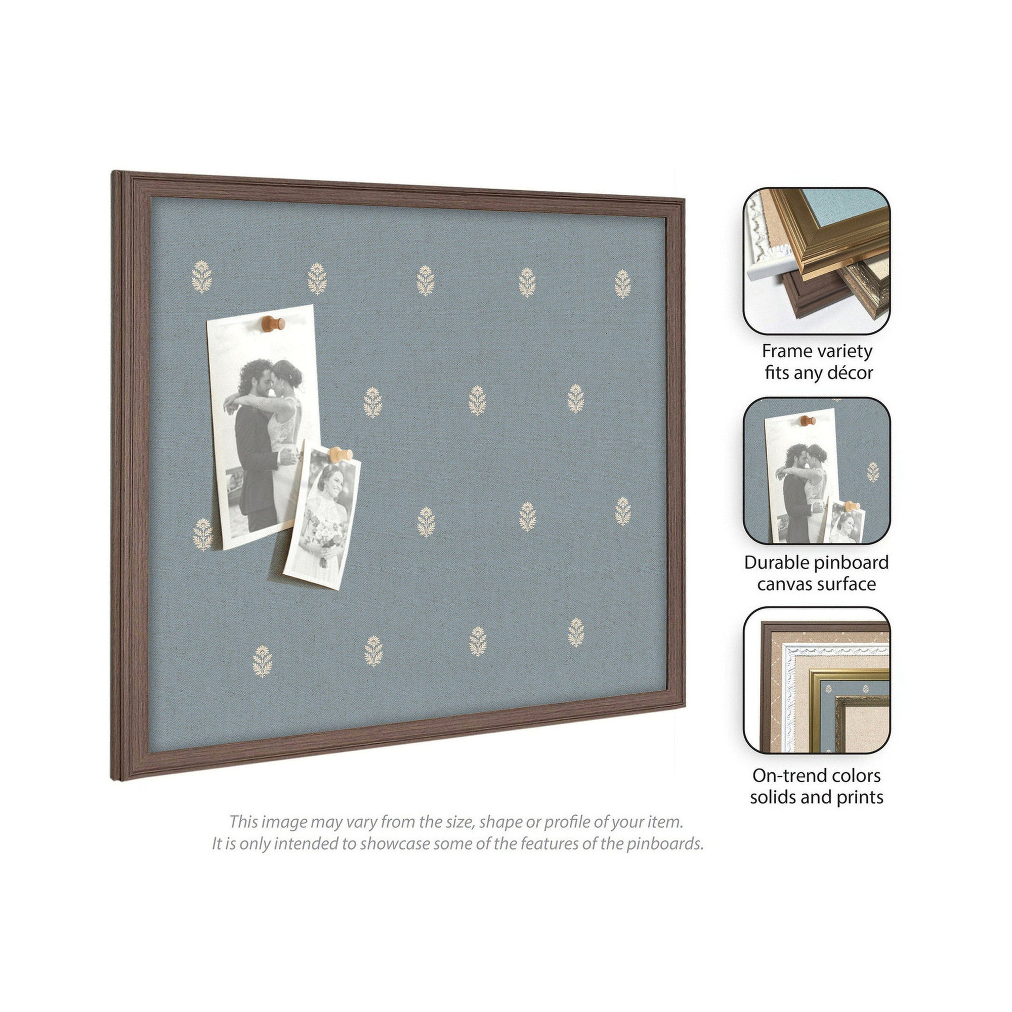 Pinboard | Blue Botanical Block Print