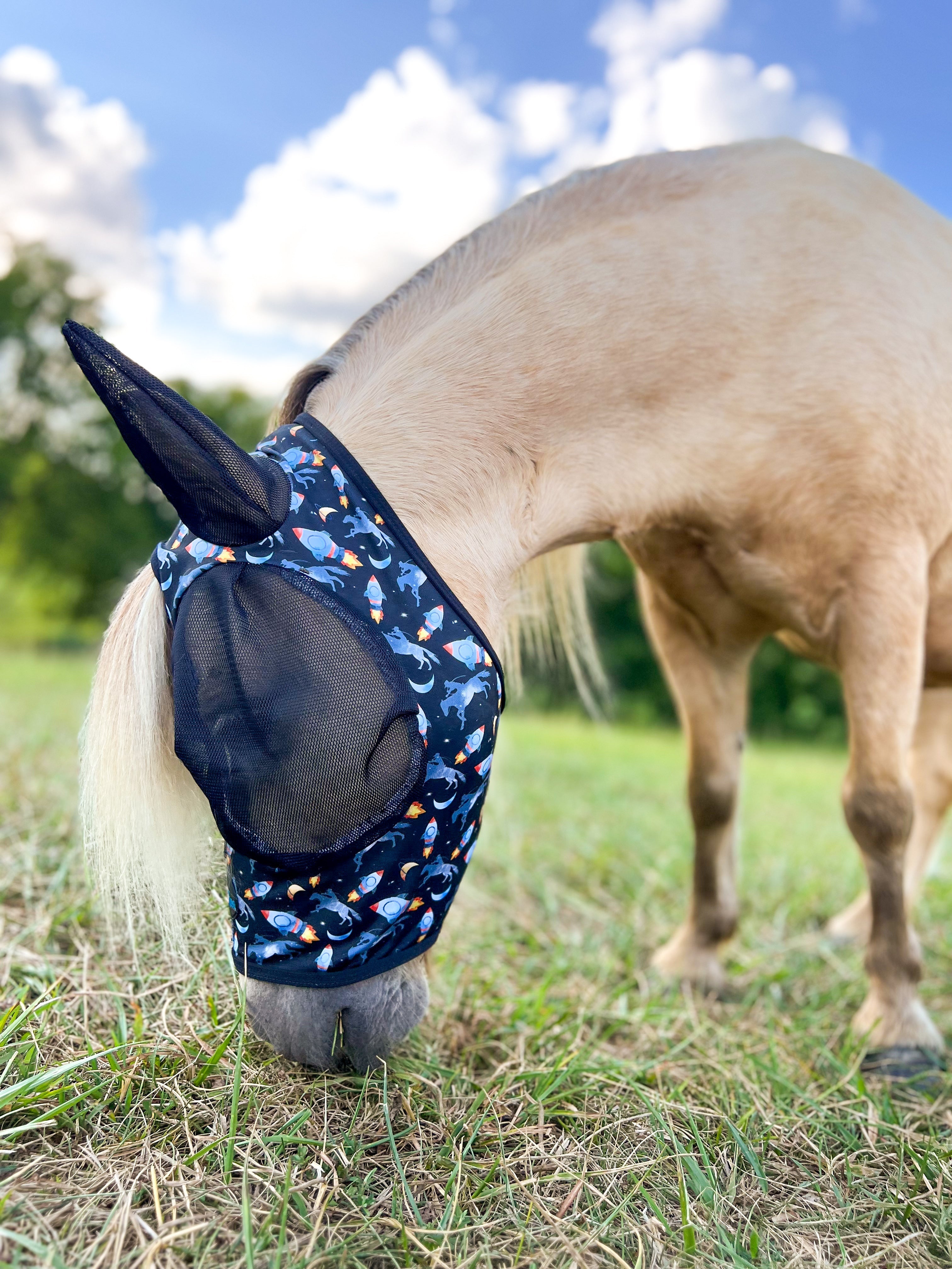 Hustle and Home Rocket Donkey Fly Mask - 3 Sizes!