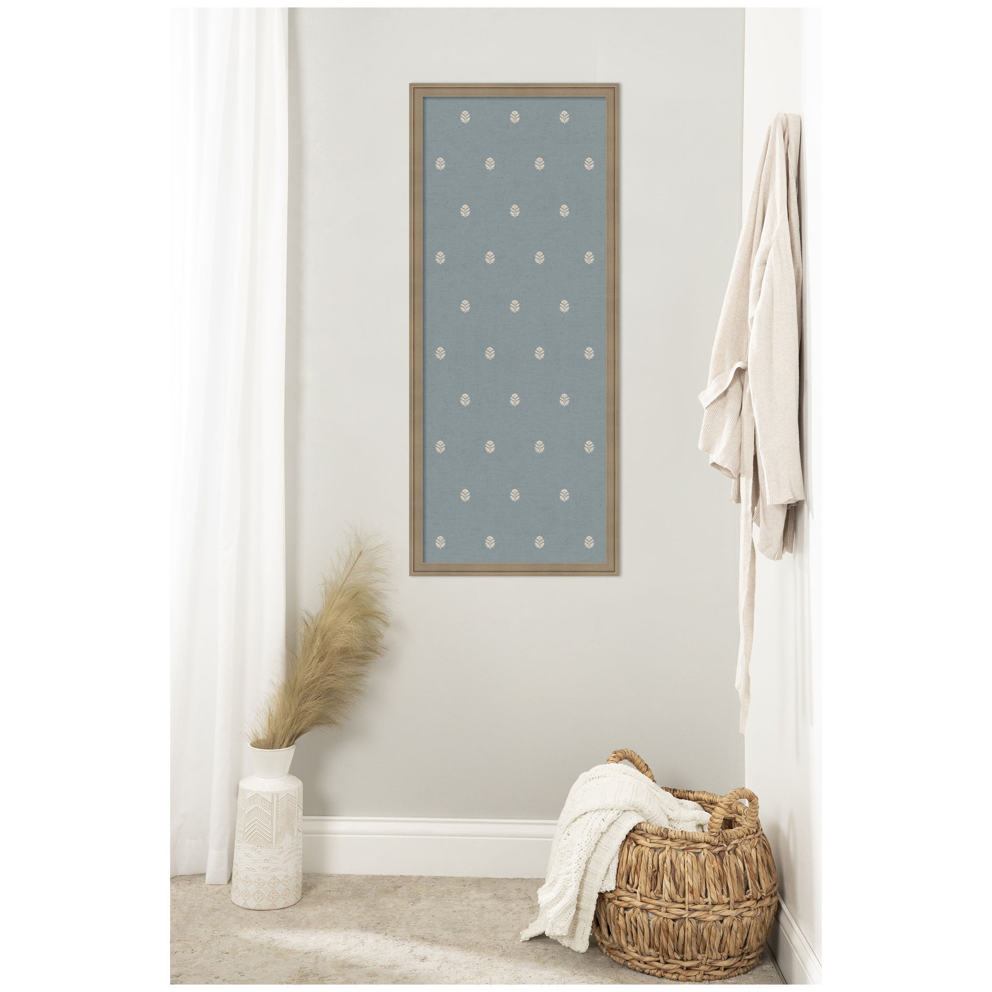 Pinboard | Blue Botanical Block Print