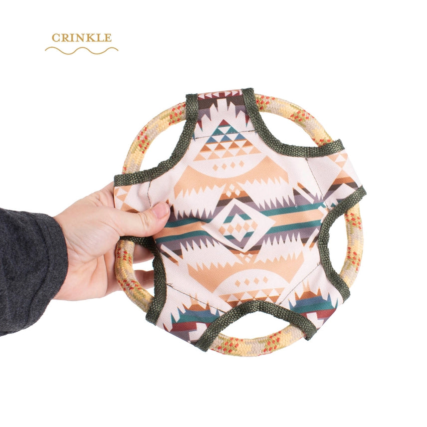 Pendleton Rope Disk Dog Toy