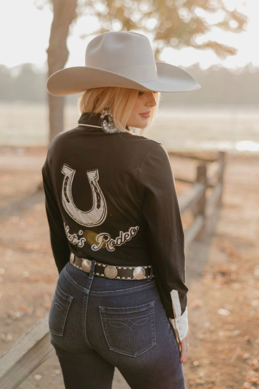 The Let's Rodeo Button Up