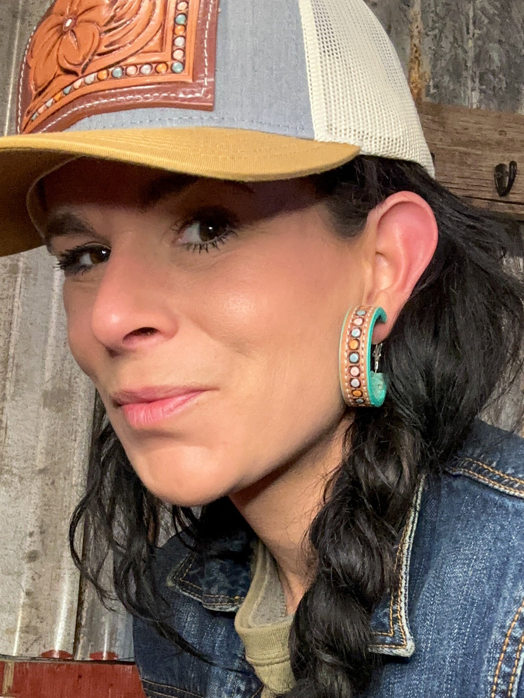 The Dot Vera Hoop Earrings - Large