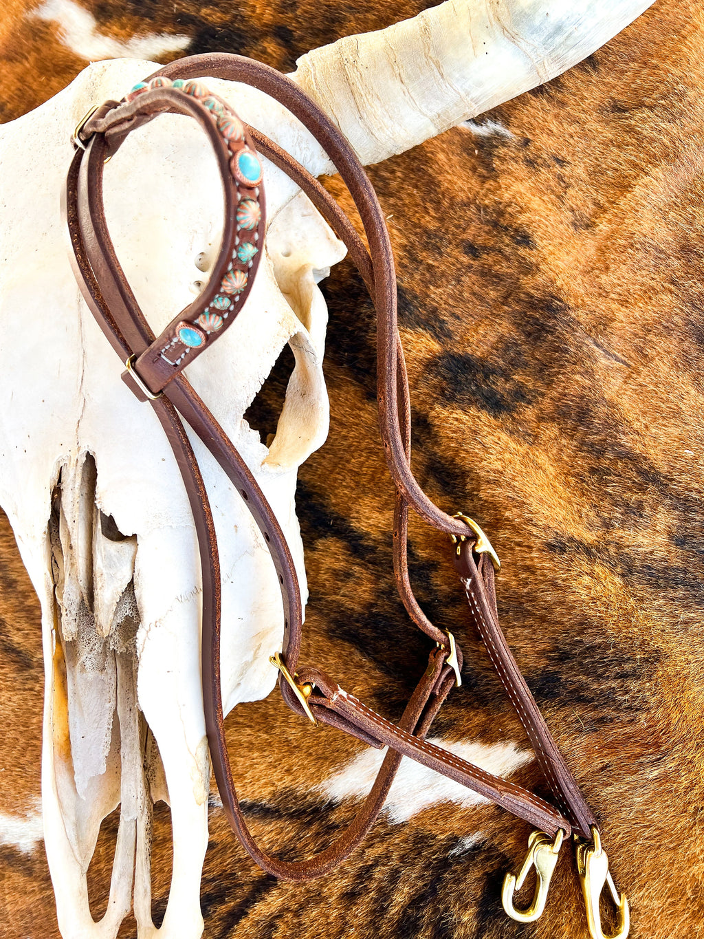 Hustle and Home Hustle Change Headstall (snaps) - 3 Colors!