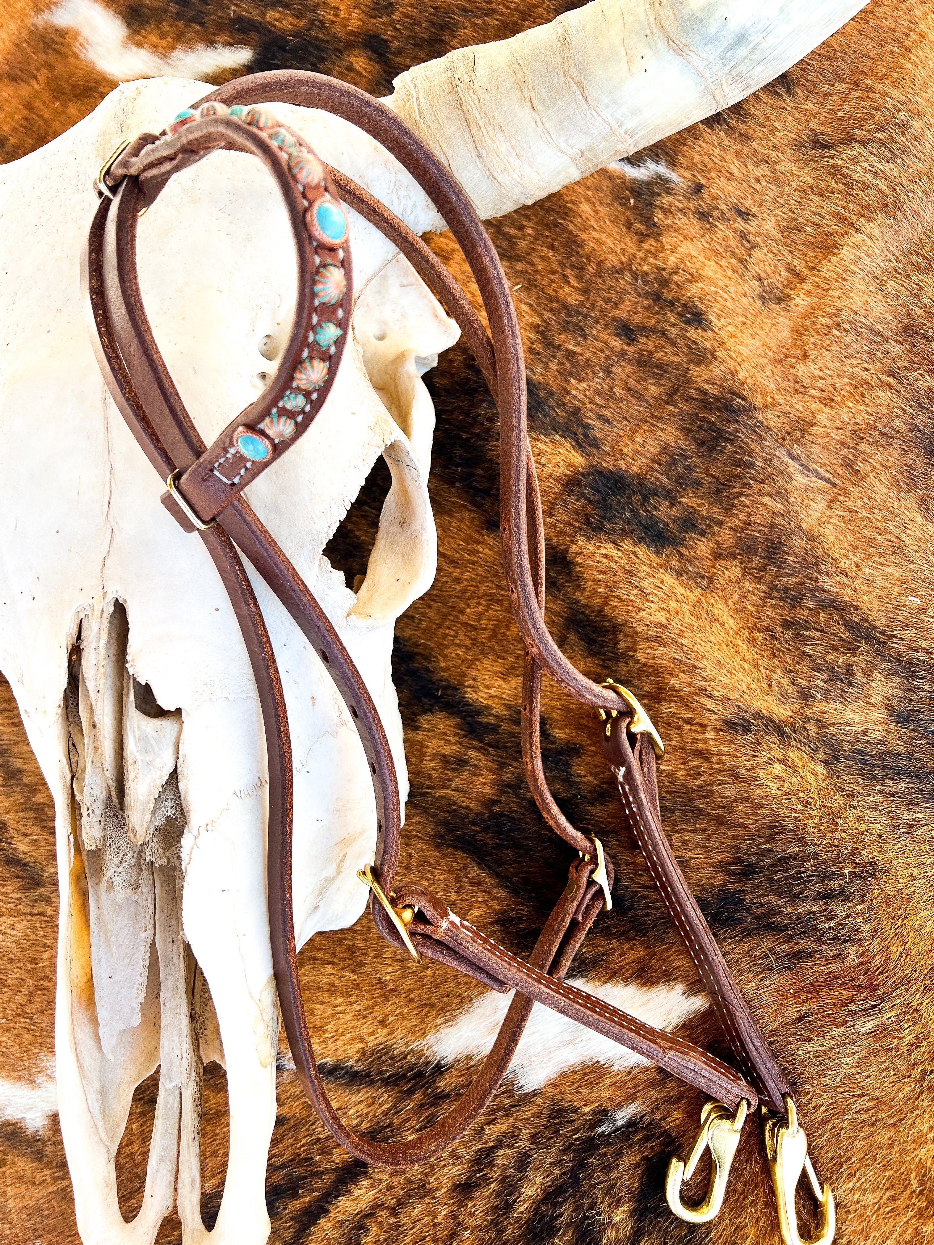Hustle and Home Hustle Change Headstall (snaps) - 3 Colors!