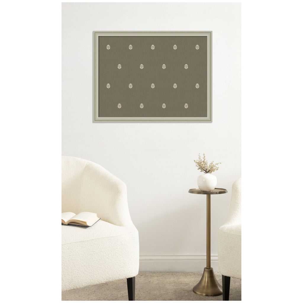Pinboard | Green Botanical Block Print - Multiple Sizes!