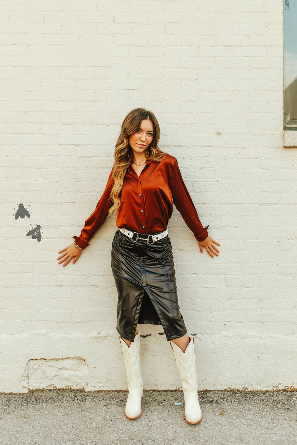 The Rosalie Bootstitch Statement Belt