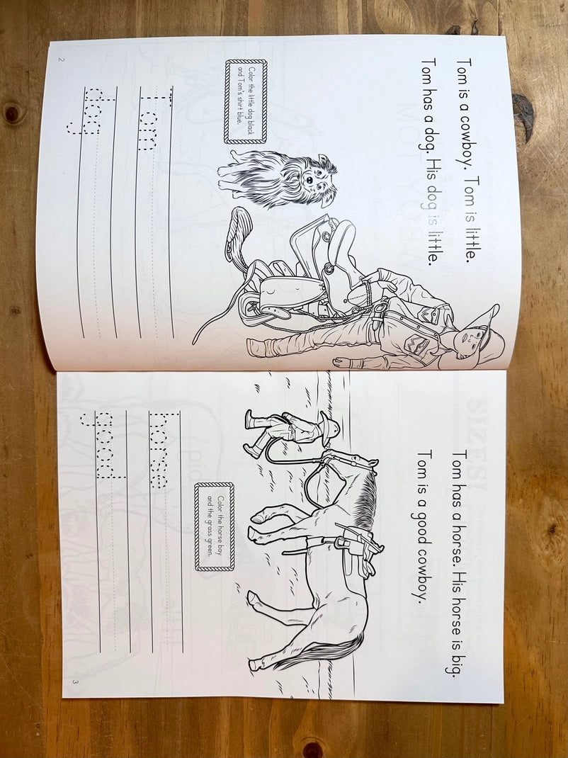Bored On The Range: The Reading Ranch - Cowboy Tom: Workbook One