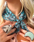Junk Gypsy Turquoise Concho Bandana
