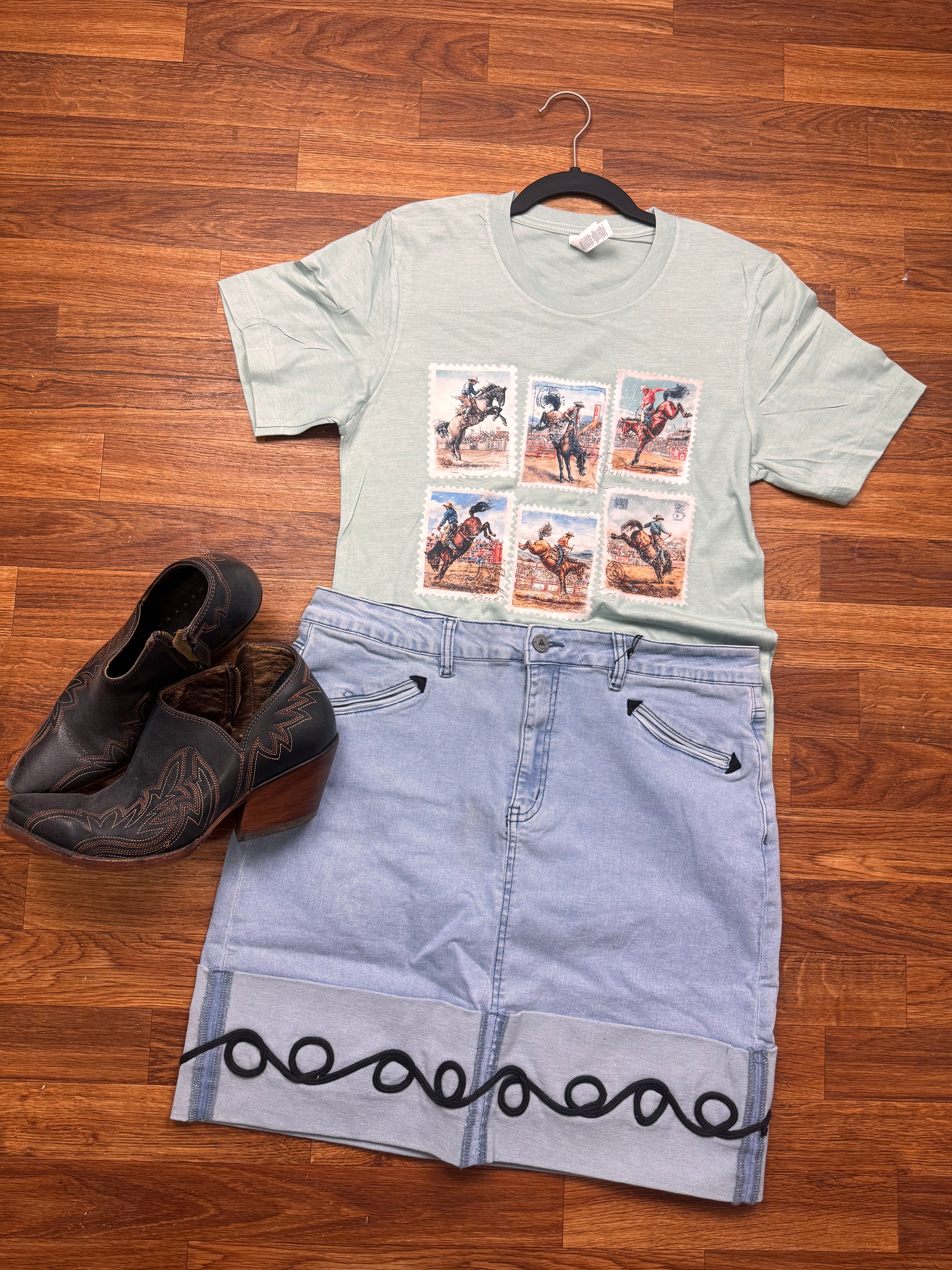 The Howdy Hemline Skirt