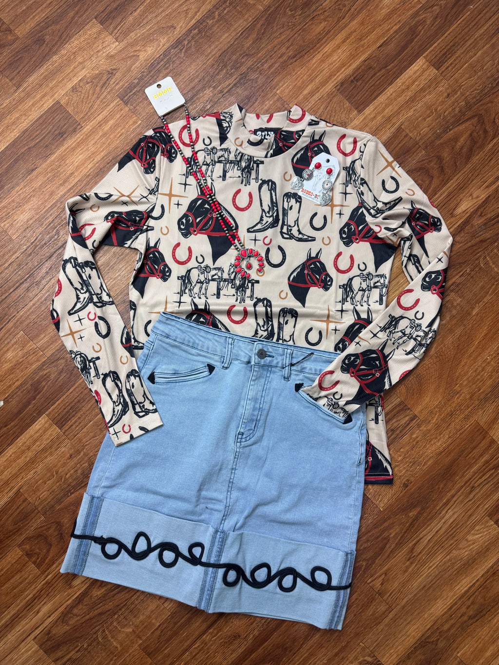 The Howdy Hemline Skirt