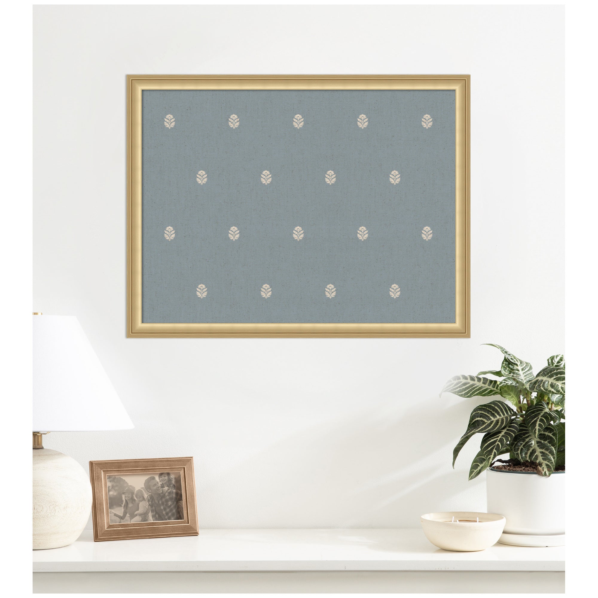 Pinboard | Blue Botanical Block Print