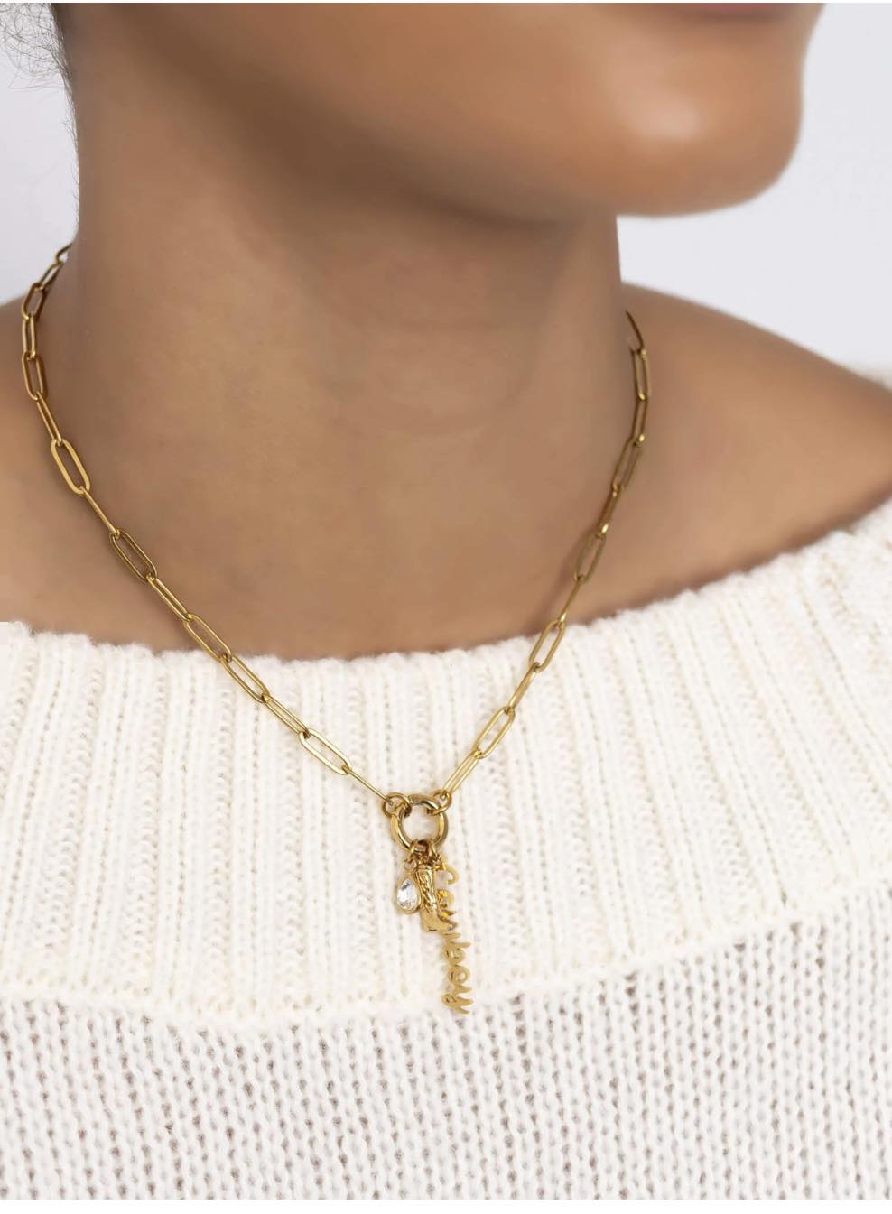 DIY Cowboy Charm Necklace