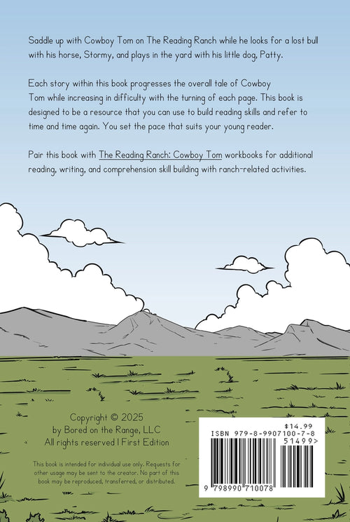 Bored On The Range: The Reading Ranch - Cowboy Tom Storybook