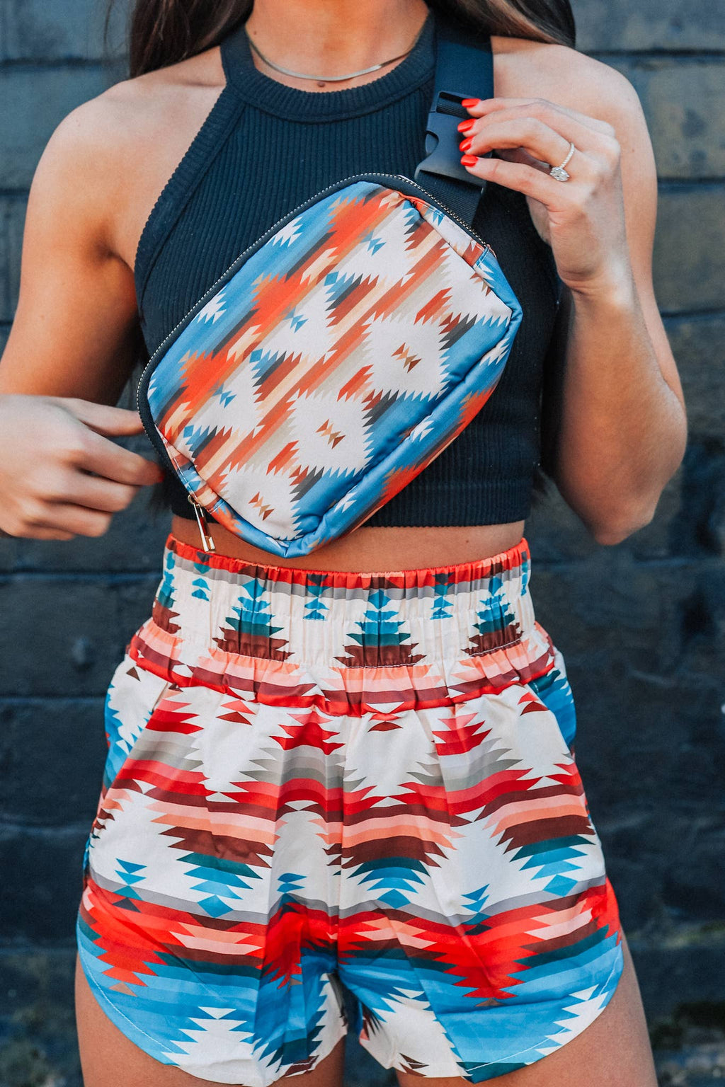 The Aztec Shawty Shorts