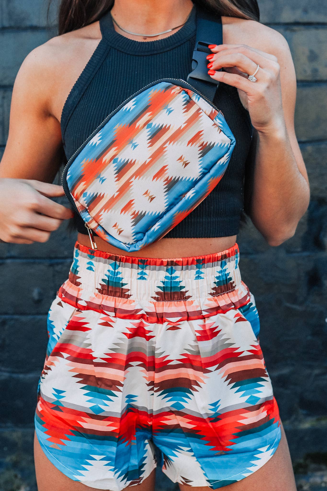 The Aztec Shawty Shorts